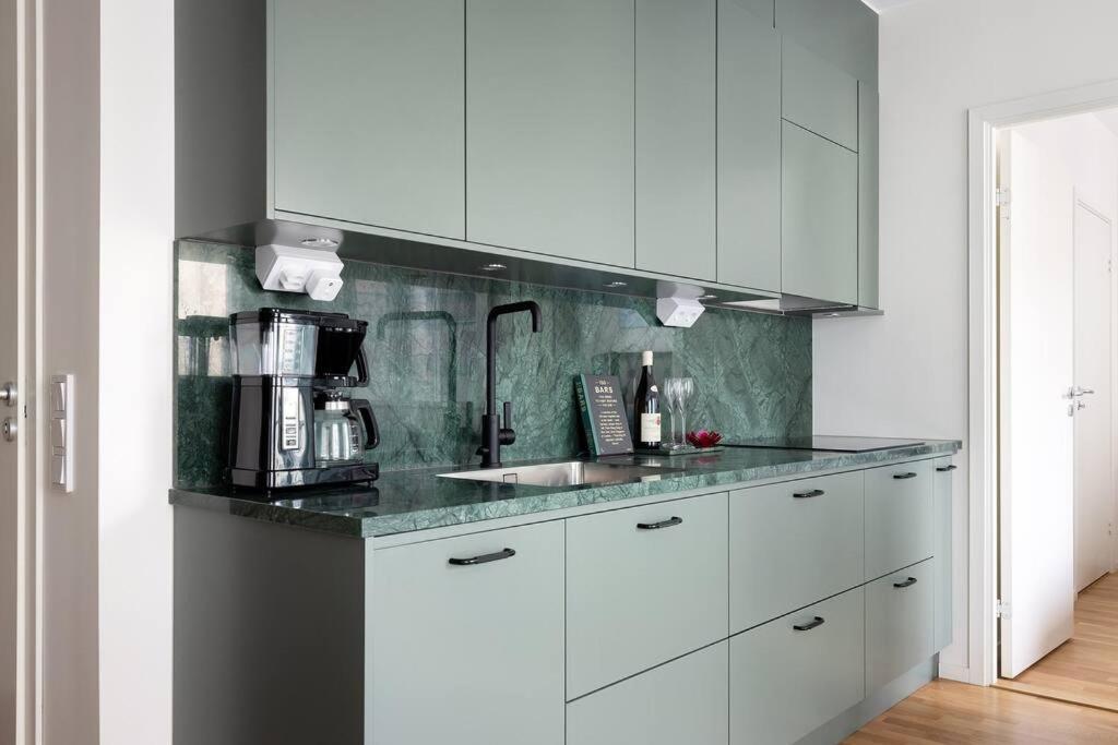 Modern Elegance I Hagastaden Apartment